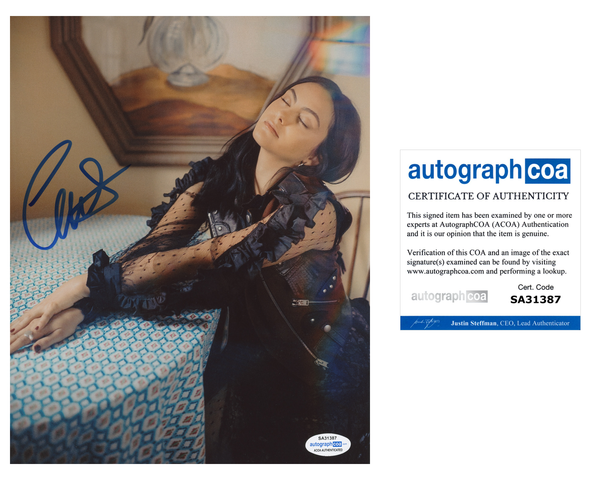 Camila Mendes Riverdale Signed Autograph 8x10 Photo ACOA #45 - Outlaw Hobbies Authentic Autographs