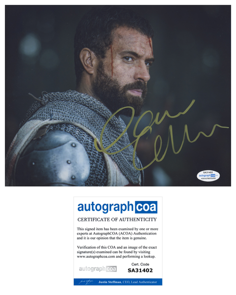 Tom Cullen Knightfall Signed Autograph 8x10 Photo ACOA - Outlaw Hobbies Authentic Autographs