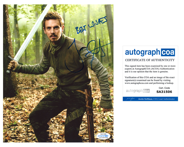 Joe Anderson Robin Hood Signed Autograph 8x10 Photo ACOA - Outlaw Hobbies Authentic Autographs