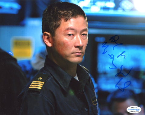 Tadanobu Asano Battleship Signed Autograph 8x10 Photo ACOA - Outlaw Hobbies Authentic Autographs