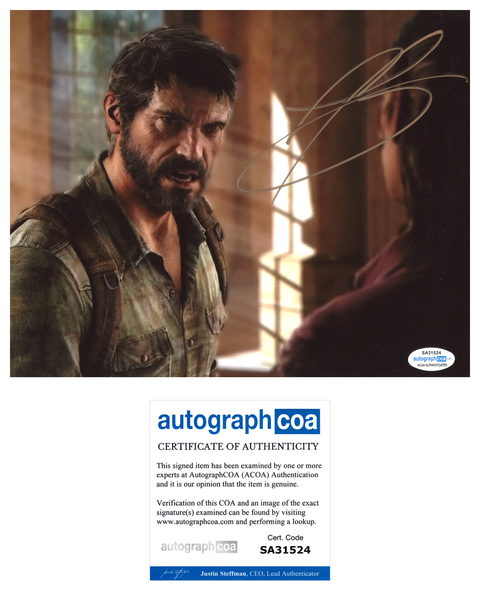 Troy Baker The Last of Us SIgned Autograph 8x10 Photo ACOA #8 - Outlaw Hobbies Authentic Autographs