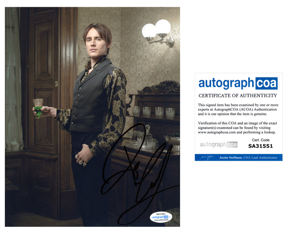 Reeve Carney Penny Dreadful Signed Autograph 8x10 Photo ACOA #2 - Outlaw Hobbies Authentic Autographs