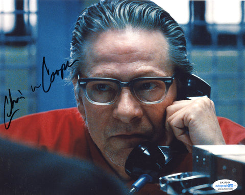 Chris Cooper The Town Signed Autograph 8x10 Photo ACOA - Outlaw Hobbies Authentic Autographs