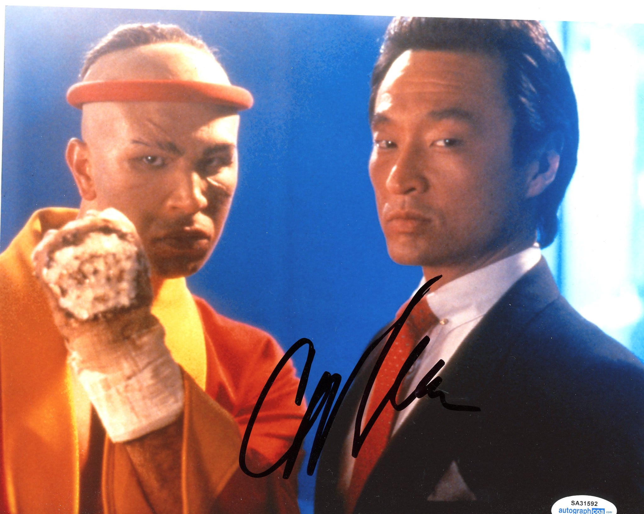 Cary-Hiroyuki Tagawa Mortal Kombat Signed Autograph 8x10 Photo ACOA - Outlaw Hobbies Authentic Autographs