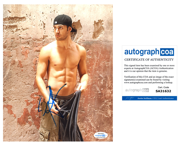 Ryan Guzman Step Up Signed Autograph 8x10 Photo ACOA 9-1-1 #7 - Outlaw Hobbies Authentic Autographs