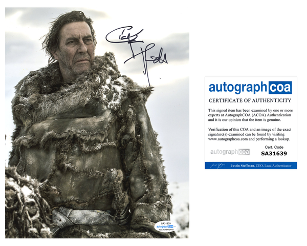 Ciaran Hinds Game of Thrones Signed Autograph 8x10 Photo ACOA - Outlaw Hobbies Authentic Autographs