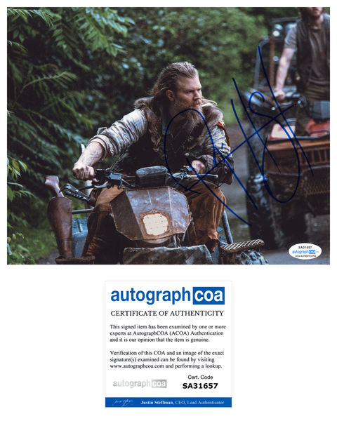 Ryan Hurst Outsiders Signed Autograph 8x10 Photo #13 - Outlaw Hobbies Authentic Autographs