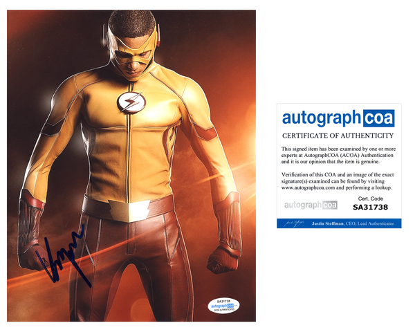 Keiynan Lonsdale Flash Signed Autograph 8x10 Photo ACOA - Outlaw Hobbies Authentic Autographs