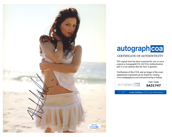 Natassia Malthe Sesy Signed Autograph 8x10 Photo ACOA - Outlaw Hobbies Authentic Autographs