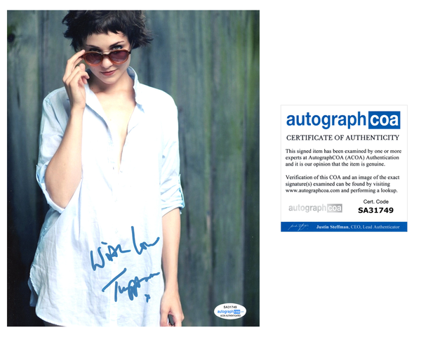 Tuppence Middleton Sexy Signed Autograph 8x10 Photo ACOA - Outlaw Hobbies Authentic Autographs
