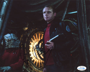 Simon Pegg Star Trek Signed Autograph 8x10 Photo ACOA #17 - Outlaw Hobbies Authentic Autographs