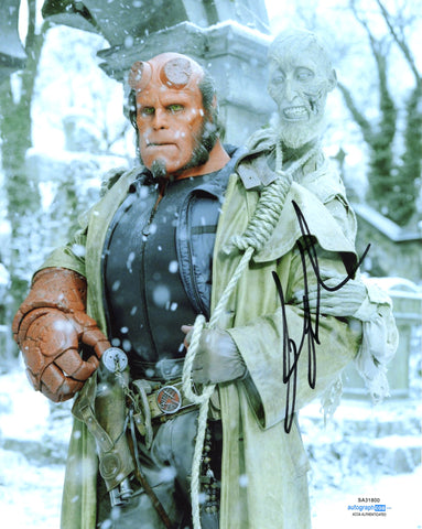 Ron Perlman Hellboy Signed Autograph 8x10 Photo ACOA - Outlaw Hobbies Authentic Autographs