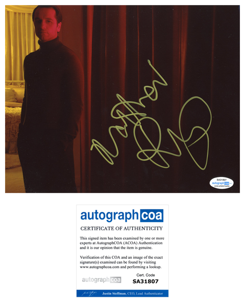 Matthew Rhys The Americans Signed Autograph 8x10 Photo ACOA - Outlaw Hobbies Authentic Autographs