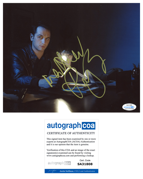 Matthew Rhys The Americans Signed Autograph 8x10 Photo ACOA #2 - Outlaw Hobbies Authentic Autographs