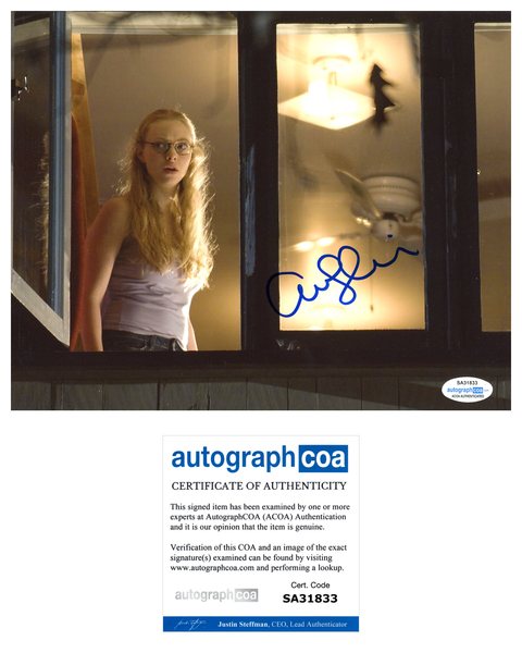 Amanda Seyfried Jennifer's Body Signed Autograph 8x10 Photo ACOA #9 - Outlaw Hobbies Authentic Autographs