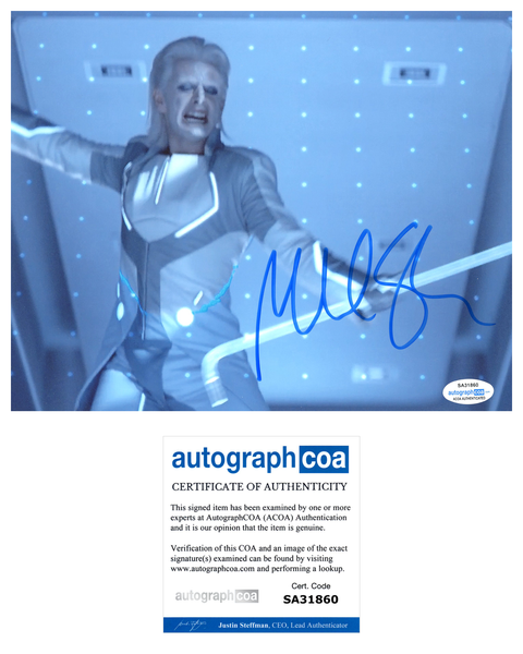 Michael Sheen Tron Signed Autograph 8x10 Photo ACOA - Outlaw Hobbies Authentic Autographs