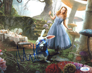 Michael Sheen Alice in Wonderland Signed Autograph 8x10 Photo ACOA #5 - Outlaw Hobbies Authentic Autographs