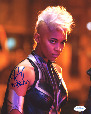 Alexandra Shipp X-Men The Storm Signed Autograph 8x10 Photo ACoA #4 - Outlaw Hobbies Authentic Autographs