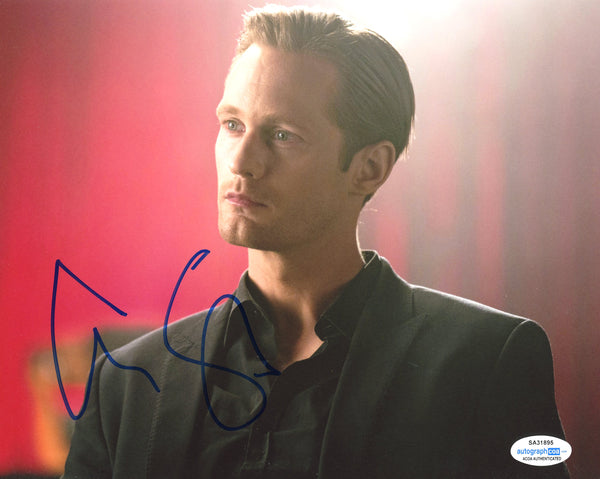 Alexander Alex Skarsgard True Blood Signed Autograph 8x10 Photo ACOA #10 - Outlaw Hobbies Authentic Autographs