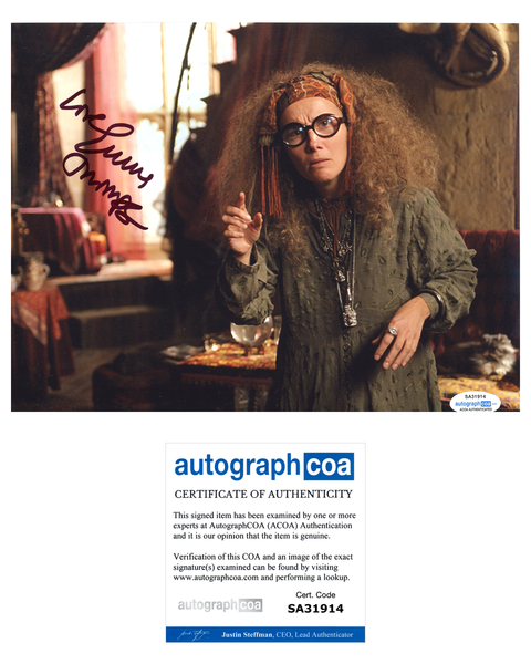 Emma Thompson Harry Potter Signed Autograph 8x10 Photo ACOA #2 - Outlaw Hobbies Authentic Autographs