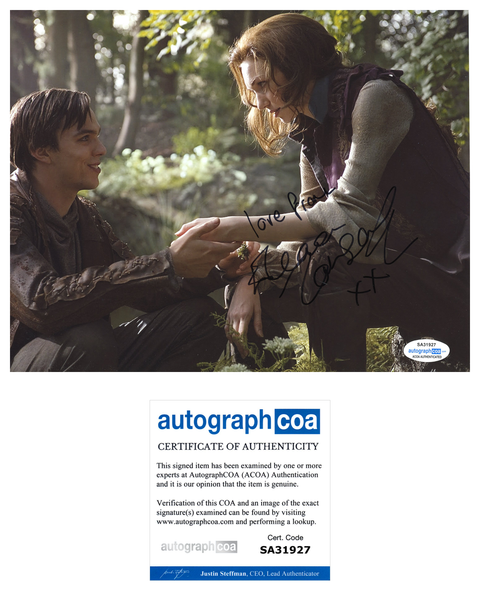 Eleanor Tomlinson Jack Giant Slayer Signed Autograph 8x10 ACOA #10 - Outlaw Hobbies Authentic Autographs