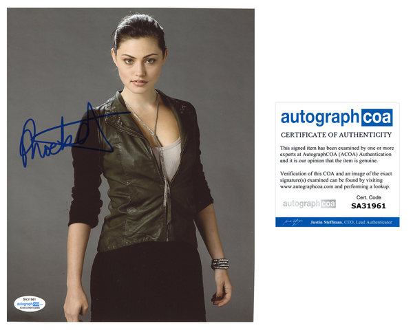 Phoebe Tonkin Sexy Signed Autograph 8x10 Photo ACOA #14 - Outlaw Hobbies Authentic Autographs