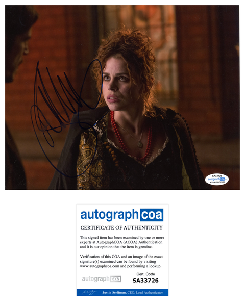 Billie Piper Penny Dreaful Sexy Signed Autograph 8x10 photo ACOA #4 - Outlaw Hobbies Authentic Autographs