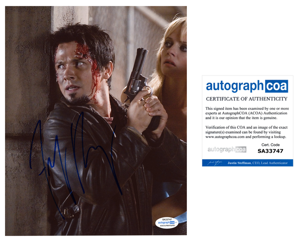 Freddy Rodriguez Planet Terror Signed Autograph 8x10 Photo ACOA #2 - Outlaw Hobbies Authentic Autographs