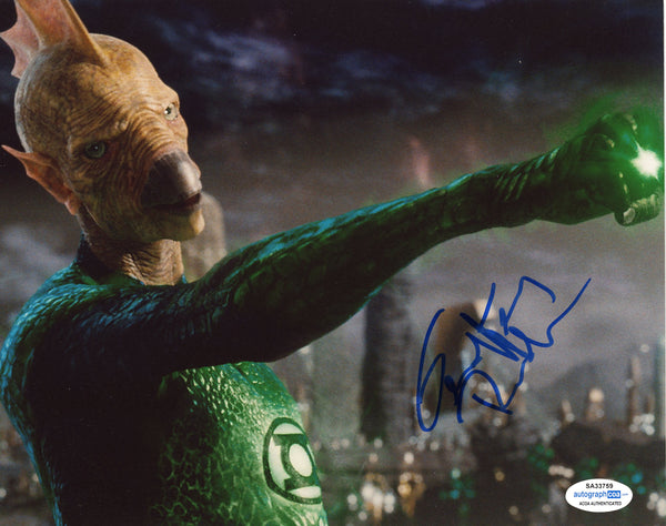 Geoffrey Rush Green Lantern Signed Autograph 8x10 Photo ACOA - Outlaw Hobbies Authentic Autographs