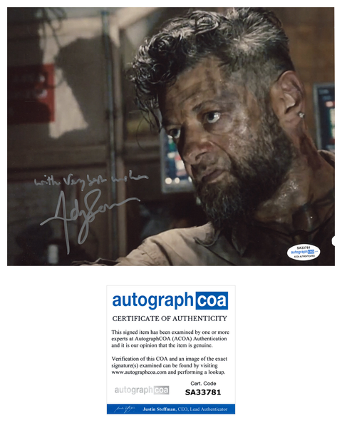 Andy Serkis Black Panther Avengers Signed Autograph 8x10 Photo ACOA #10 - Outlaw Hobbies Authentic Autographs