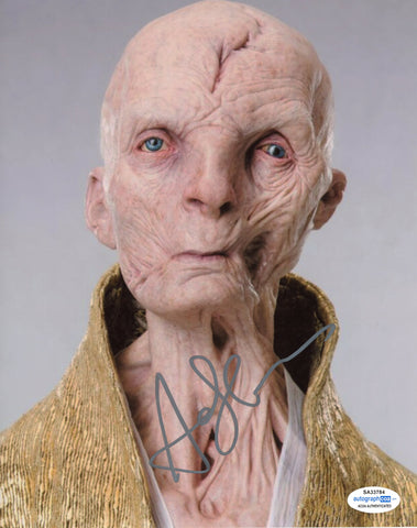 Andy Serkis Star Wars Snoke Signed Autograph 8x10 Photo ACOA #13 - Outlaw Hobbies Authentic Autographs
