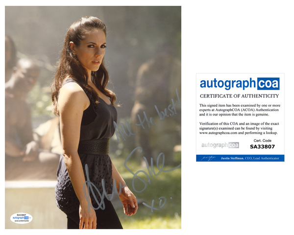 Anna Silk Lost Girl Signed Autograph 8x10 Photo ACOA #2 - Outlaw Hobbies Authentic Autographs