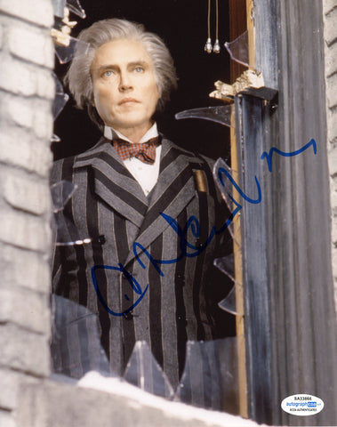 Christopher Walken Sweeney Todd Signed Autograph 8x10 Photo ACOA - Outlaw Hobbies Authentic Autographs