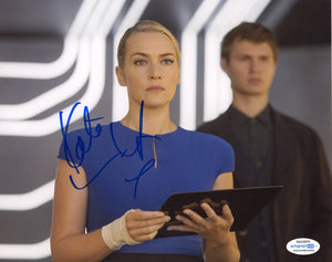 Kate Winslet Divergent Signed Autograph 8x10 Photo ACOA #5 - Outlaw Hobbies Authentic Autographs