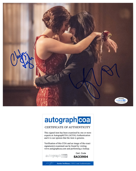 Chyler Leigh Floriana Lima Supergirl Autograph Signed 8x10 Photo ACOA #3 - Outlaw Hobbies Authentic Autographs
