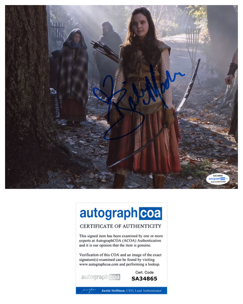 Bailee Madison Once Upon A Time Signed Autograph 8x10 Photo ACOA #44 - Outlaw Hobbies Authentic Autographs