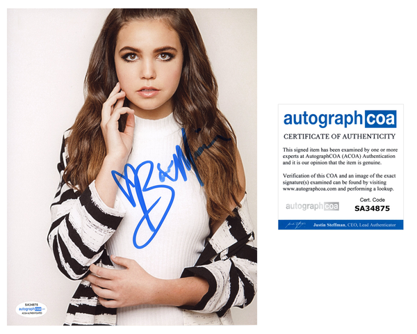 Bailee Madison Sexy Signed Autograph 8x10 Photo ACOA #59 - Outlaw Hobbies Authentic Autographs
