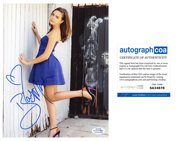 Bailee Madison Sexy Signed Autograph 8x10 Photo ACOA #61 - Outlaw Hobbies Authentic Autographs