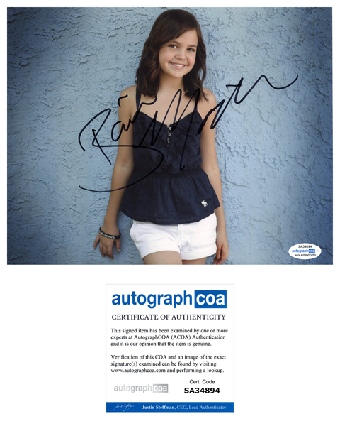 Bailee Madison Sexy Signed Autograph 8x10 Photo ACOA #72 - Outlaw Hobbies Authentic Autographs