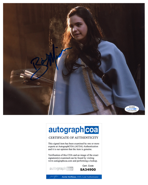 Bailee Madison Once Upon A Time Signed Autograph 8x10 Photo ACOA #78 - Outlaw Hobbies Authentic Autographs