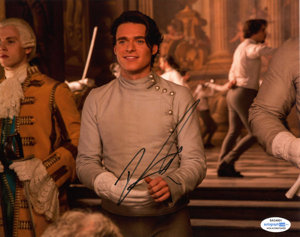 Richard Madden Cinderella Signed Autograph 8x10 Photo ACOA - Outlaw Hobbies Authentic Autographs