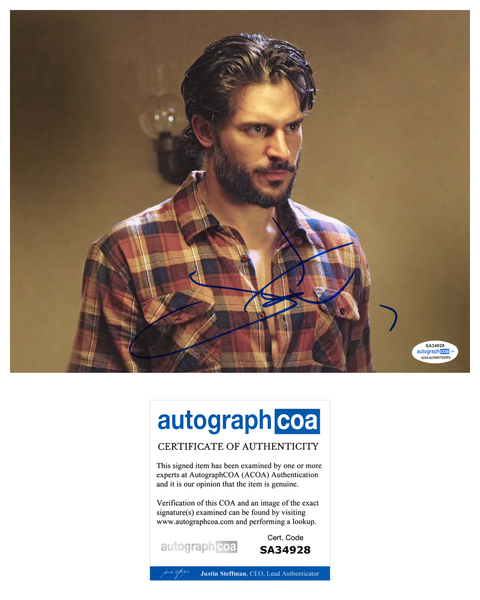 Joe Manganiello True Blood Signed Autograph 8x10 Photo ACOA #3 - Outlaw Hobbies Authentic Autographs