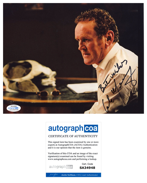 Colm Meaney Layer Cake Signed Autograph 8x10 Photo ACOA #2 - Outlaw Hobbies Authentic Autographs