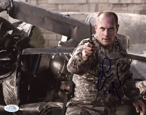 Christopher Meloni Man of Steel Signed Autograph 8x10 Photo ACOA - Outlaw Hobbies Authentic Autographs