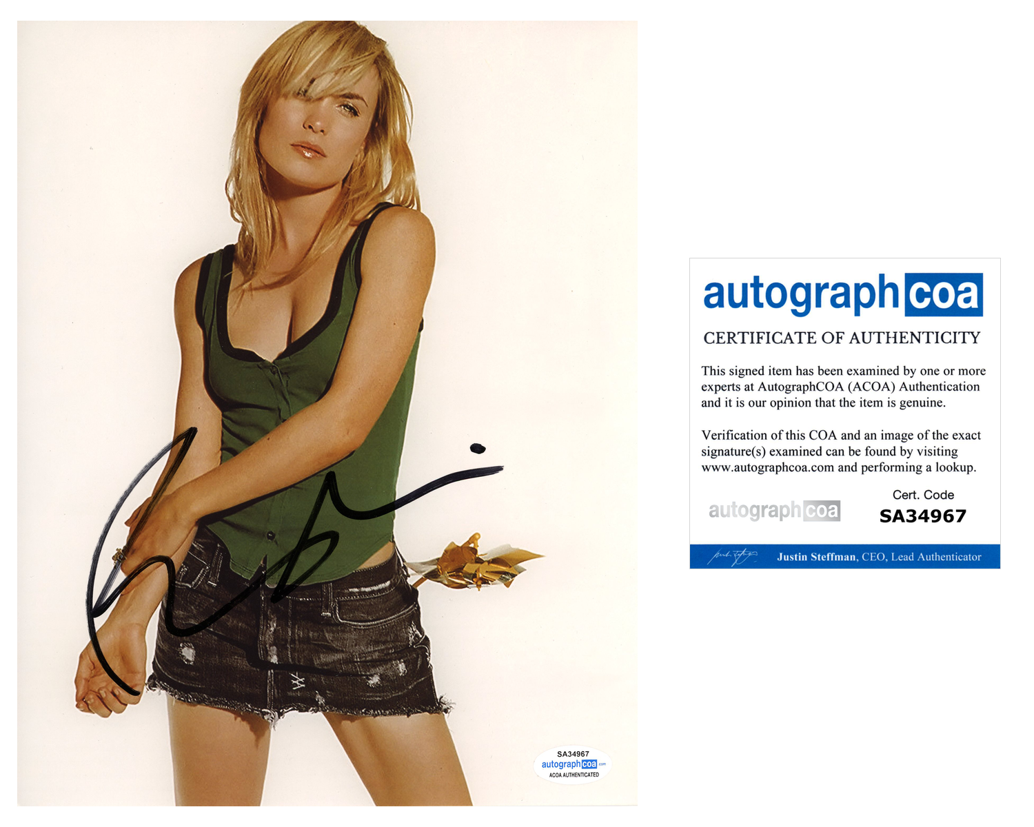 Radha Mitchell Sexy Signed Autograph 8x10 Photo ACOA | Outlaw Hobbies  Authentic Autographs