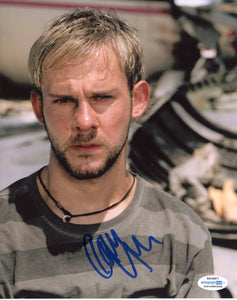 Dominic Monaghan Lost Signed Autograph 8x10 Photo ACOA - Outlaw Hobbies Authentic Autographs