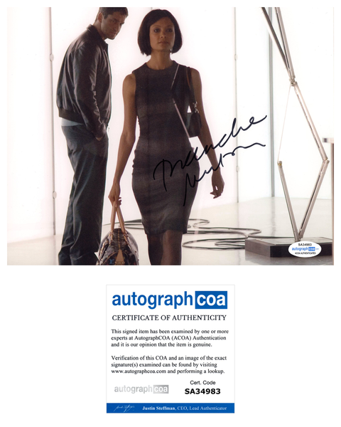 Thandie Newton RockNRolla Signed Autograph 8x10 Photo ACOA - Outlaw Hobbies Authentic Autographs