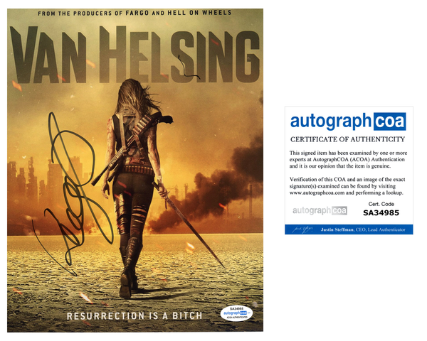 Kelly Overton Van Helsing Signed Autograph 8x10 Photo ACOA - Outlaw Hobbies Authentic Autographs
