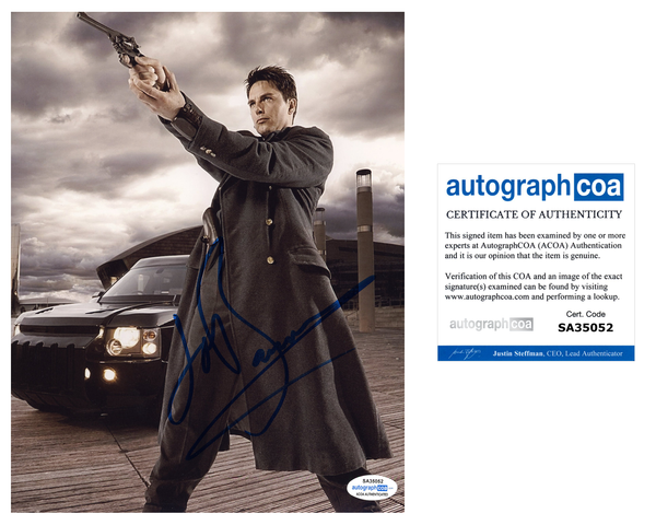 John Barrowman Doctor Who Captain Jack Signed Autograph 8x10 Photo ACOA - Outlaw Hobbies Authentic Autographs