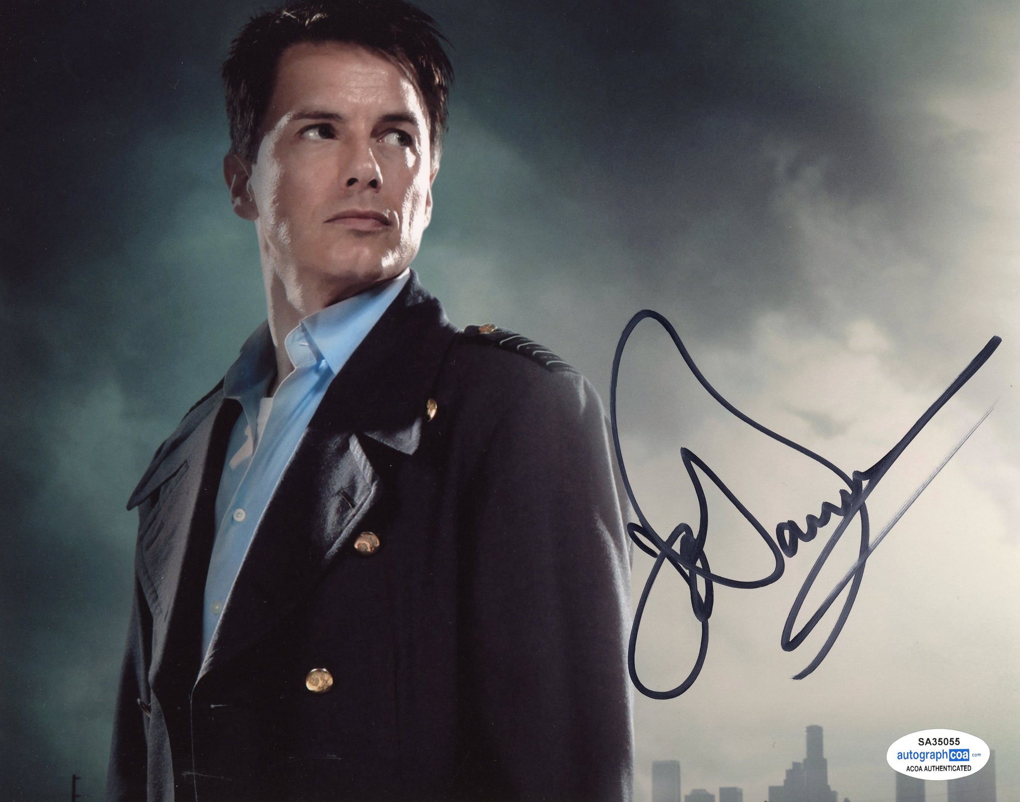 John Barrowman Doctor Who Captain Jack Signed Autograph 8x10 Photo ACOA #4 - Outlaw Hobbies Authentic Autographs